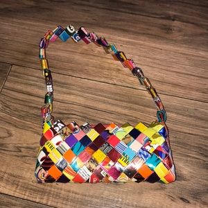 Small cereal snacks packaging DiY handbag purse